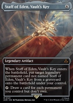 Staff of Eden, Vault's Key (V.1) - Universes Beyond: Assassin's Creed: Extras (Mythic) [XACR-123] - JotaCards - Tu Tienda de TCG