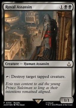 Royal Assassin (V.3) - Universes Beyond: Assassin's Creed: Extras (Rare) [XACR-306] - JotaCards - Tu Tienda de TCG