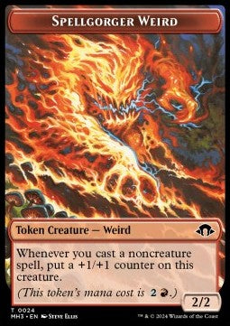 Spellgorger Weird Token (R 2/2) // Energy Reserve - Modern Horizons 3: Tokens (Token) [TMH3-T 24/36] - JotaCards - Tu Tienda de TCG