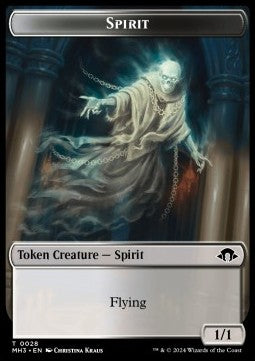 Spirit Token (WB 1/1) // Energy Reserve - Modern Horizons 3: Tokens (Token) [TMH3-T 28/36] - JotaCards - Tu Tienda de TCG