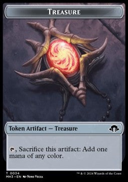 Treasure Token // Energy Reserve - Modern Horizons 3: Tokens (Token) [TMH3-T 34/36] - JotaCards - Tu Tienda de TCG