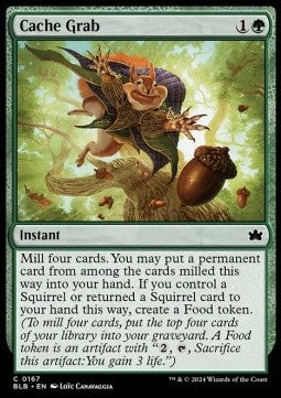 Cache Grab - Bloomburrow (Common) [BLB-167] - JotaCards - Tu Tienda de TCG