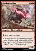 Quaketusk Boar - Bloomburrow (Uncommon) [BLB-146]