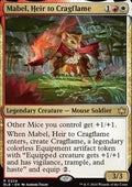 Mabel, Heir to Cragflame - Bloomburrow (Rare) [BLB-224]