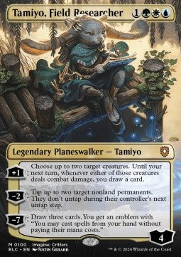 Tamiyo, Field Researcher - Commander: Bloomburrow: Extras (Mythic) [XBLC-100] - JotaCards - Tu Tienda de TCG