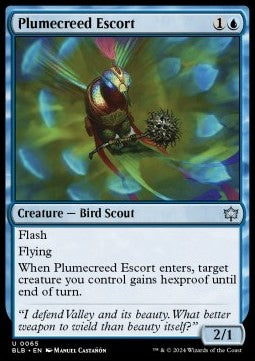 Plumecreed Escort - Bloomburrow (Uncommon) [BLB-65] - JotaCards - Tu Tienda de TCG