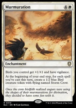 Murmuration - Commander: Bloomburrow (Rare) [BLC-10] - JotaCards - Tu Tienda de TCG