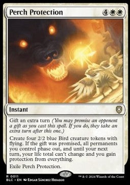 Perch Protection - Commander: Bloomburrow (Rare) [BLC-11] - JotaCards - Tu Tienda de TCG