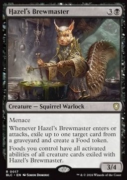 Hazel's Brewmaster - Commander: Bloomburrow (Rare) [BLC-17] - JotaCards - Tu Tienda de TCG