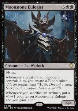 Moonstone Eulogist - Commander: Bloomburrow (Rare) [BLC-19] - JotaCards - Tu Tienda de TCG