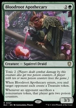 Bloodroot Apothecary - Commander: Bloomburrow (Rare) [BLC-27] - JotaCards - Tu Tienda de TCG