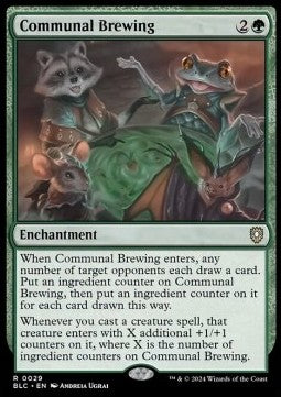Communal Brewing - Commander: Bloomburrow (Rare) [BLC-29] - JotaCards - Tu Tienda de TCG
