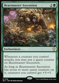 Beastmaster Ascension - Commander: Bloomburrow (Rare) [BLC-118] - JotaCards - Tu Tienda de TCG