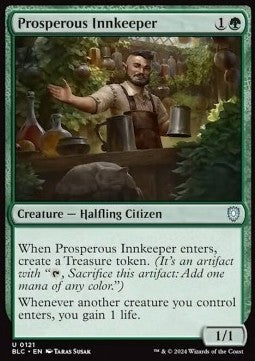 Prosperous Innkeeper - Commander: Bloomburrow (Uncommon) [BLC-121] - JotaCards - Tu Tienda de TCG