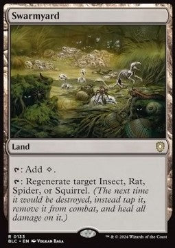 Swarmyard - Commander: Bloomburrow (Rare) [BLC-133] - JotaCards - Tu Tienda de TCG