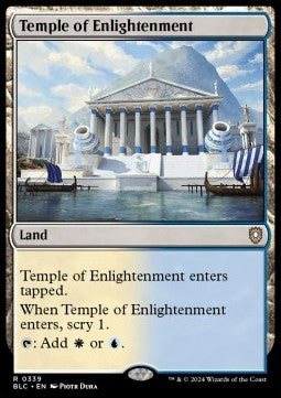 Temple of Enlightenment - Commander: Bloomburrow (Rare) [BLC-339] - JotaCards - Tu Tienda de TCG