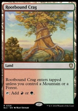 Rootbound Crag - Commander: Bloomburrow (Rare) [BLC-326] - JotaCards - Tu Tienda de TCG