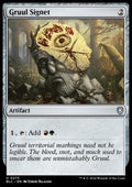 Gruul Signet - Commander: Bloomburrow (Uncommon) [BLC-273] - JotaCards - Tu Tienda de TCG