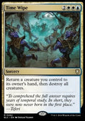 Time Wipe - Commander: Bloomburrow (Rare) [BLC-262] - JotaCards - Tu Tienda de TCG