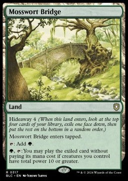 Mosswort Bridge - Commander: Bloomburrow (Rare) [BLC-317] - JotaCards - Tu Tienda de TCG