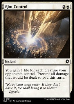 Riot Control - Commander: Bloomburrow (Common) [BLC-151] - JotaCards - Tu Tienda de TCG