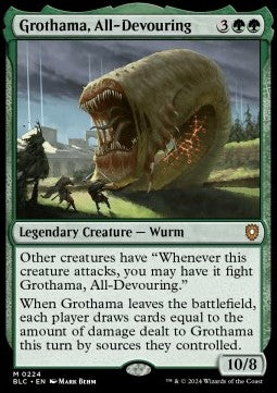 Grothama, All-Devouring - Commander: Bloomburrow (Mythic) [BLC-224] - JotaCards - Tu Tienda de TCG