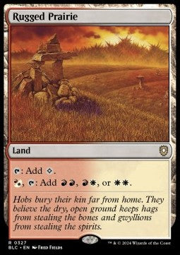 Rugged Prairie - Commander: Bloomburrow (Rare) [BLC-327] - JotaCards - Tu Tienda de TCG
