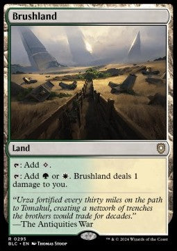 Brushland - Commander: Bloomburrow (Rare) [BLC-295] - JotaCards - Tu Tienda de TCG