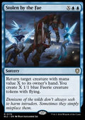 Stolen by the Fae - Commander: Bloomburrow (Rare) [BLC-176] - JotaCards - Tu Tienda de TCG