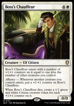 Boss's Chauffeur - Commander: Bloomburrow (Rare) [BLC-137] - JotaCards - Tu Tienda de TCG
