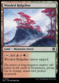 Wooded Ridgeline - Commander: Bloomburrow (Common) [BLC-353] - JotaCards - Tu Tienda de TCG