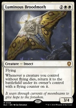 Luminous Broodmoth - Commander: Bloomburrow (Mythic) [BLC-144] - JotaCards - Tu Tienda de TCG