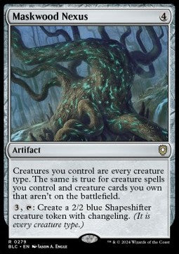 Maskwood Nexus - Commander: Bloomburrow (Rare) [BLC-279] - JotaCards - Tu Tienda de TCG