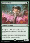 Lotus Cobra - Commander: Bloomburrow (Rare) [BLC-229] - JotaCards - Tu Tienda de TCG