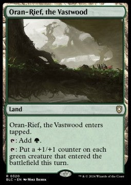 Oran-Rief, the Vastwood - Commander: Bloomburrow (Rare) [BLC-320] - JotaCards - Tu Tienda de TCG