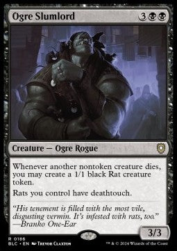 Ogre Slumlord - Commander: Bloomburrow (Rare) [BLC-186] - JotaCards - Tu Tienda de TCG