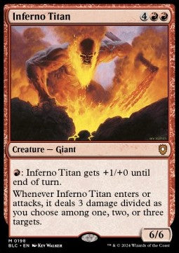 Inferno Titan - Commander: Bloomburrow (Mythic) [BLC-198] - JotaCards - Tu Tienda de TCG