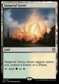 Sunpetal Grove - Commander: Bloomburrow (Rare) [BLC-335] - JotaCards - Tu Tienda de TCG