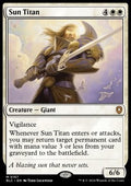 Sun Titan - Commander: Bloomburrow (Mythic) [BLC-157] - JotaCards - Tu Tienda de TCG