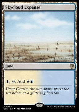 Skycloud Expanse - Commander: Bloomburrow (Rare) [BLC-332] - JotaCards - Tu Tienda de TCG