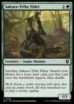 Sakura-Tribe Elder - Commander: Bloomburrow (Common) [BLC-236] - JotaCards - Tu Tienda de TCG