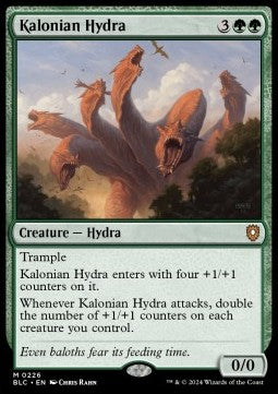 Kalonian Hydra - Commander: Bloomburrow (Mythic) [BLC-226] - JotaCards - Tu Tienda de TCG