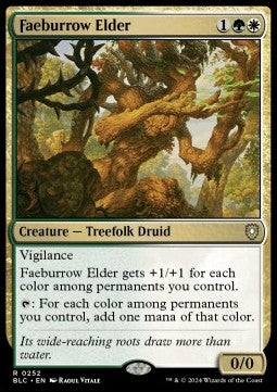 Faeburrow Elder - Commander: Bloomburrow (Rare) [BLC-252] - JotaCards - Tu Tienda de TCG
