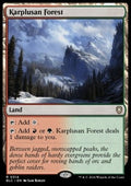 Karplusan Forest - Commander: Bloomburrow (Rare) [BLC-314] - JotaCards - Tu Tienda de TCG