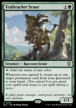 Trailtracker Scout - Commander: Bloomburrow (Rare) [BLC-35] - JotaCards - Tu Tienda de TCG