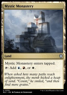 Mystic Monastery - Commander: Bloomburrow (Uncommon) [BLC-318] - JotaCards - Tu Tienda de TCG