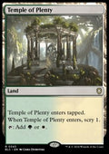 Temple of Plenty - Commander: Bloomburrow (Rare) [BLC-343] - JotaCards - Tu Tienda de TCG
