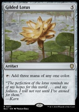 Gilded Lotus - Commander: Bloomburrow (Rare) [BLC-271] - JotaCards - Tu Tienda de TCG