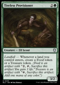 Tireless Provisioner - Commander: Bloomburrow (Uncommon) [BLC-243] - JotaCards - Tu Tienda de TCG