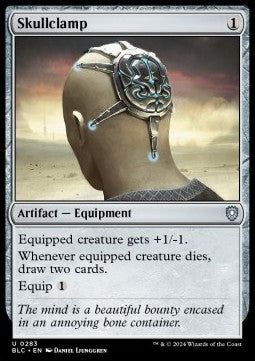 Skullclamp - Commander: Bloomburrow (Uncommon) [BLC-283] - JotaCards - Tu Tienda de TCG